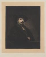 KG 16525
<br/>
Zelfportret van Rembrandt
<br/>
<em>Waltner, Charles-Albert (1846-1925)</em>